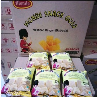 

monde snack gold 30gr paketan isi 5