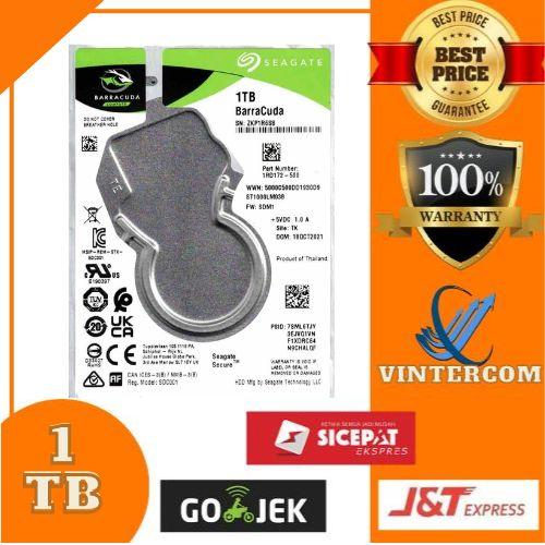 Hardisk HDD Seagate 1TB 2,5"  - hdd laptop 1tb seagate internal