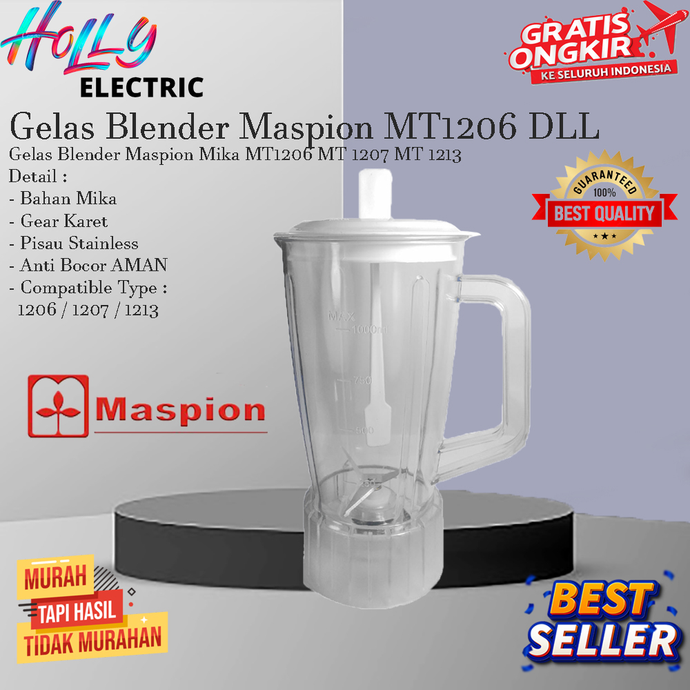 Gelas Blender Maspion / Gelas Juicer Maspion MIKA FULLSET
