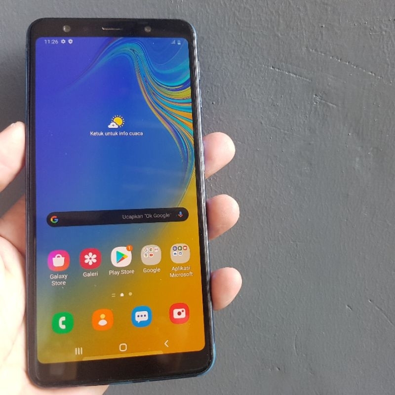 Samsung A7 2018 4G LTE Dual SIM RAM 4GB Internal 64GB