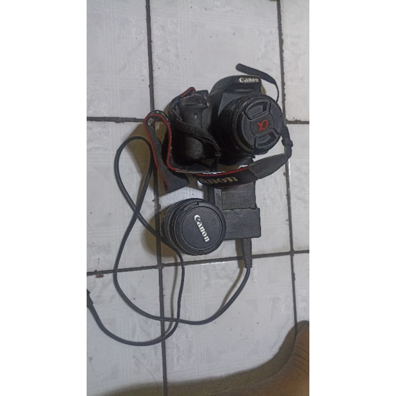 camera canon 600d lensa fix (bekas)