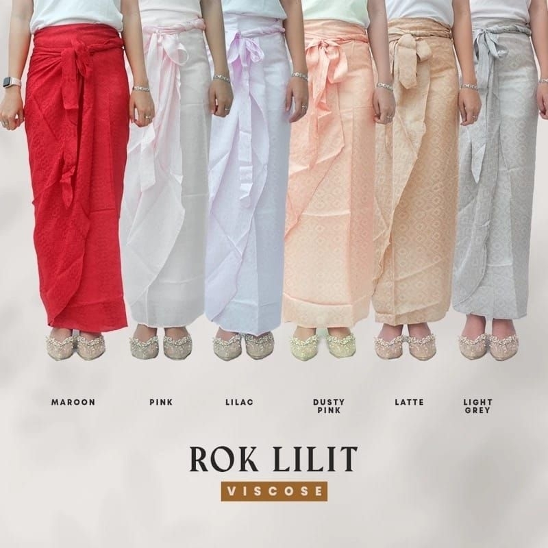 Rok Lilit Tali Bahan Dolby Viscose Premium - Joglo Batik