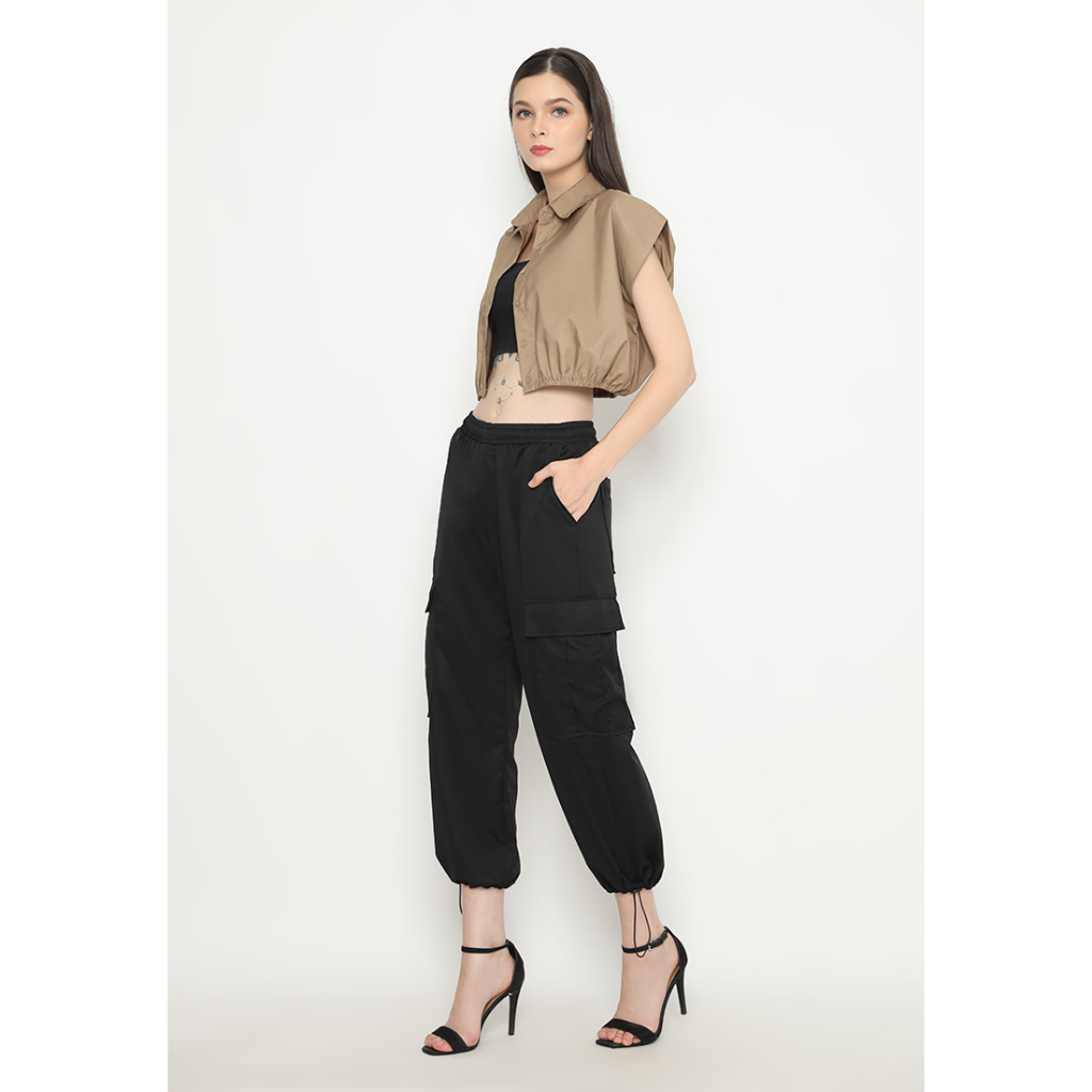 Mannequin Drawstring Cargo Pants