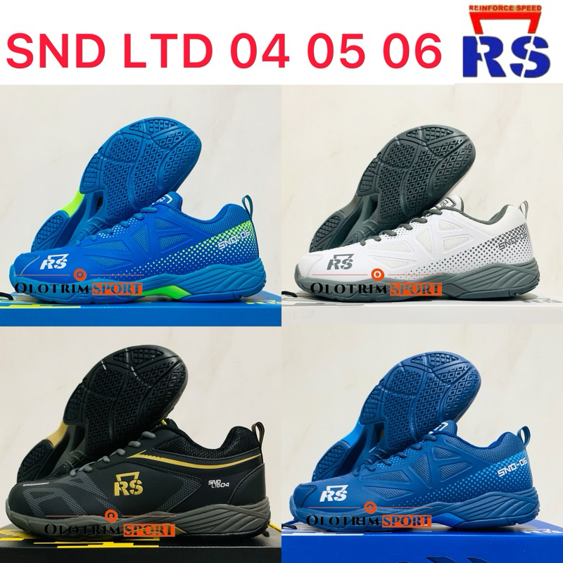 Sepatu Badminton RS SND LTD 06 05 04 Limited Edition Original
