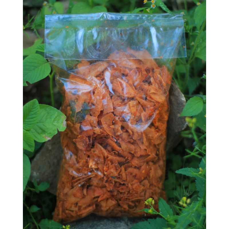 

KERIPIK KRIWIL / KERIPIK SINGKONG PEDAS DAUN JERUK 250GR