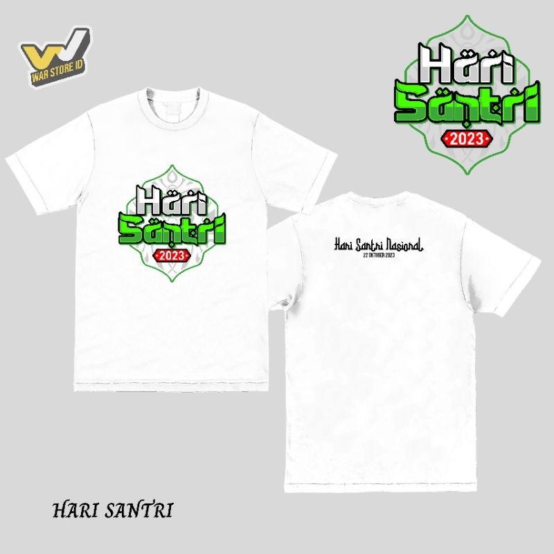 Kaos Hari Santri 2023 | Hari Santri 2023 | Santri Indonesia