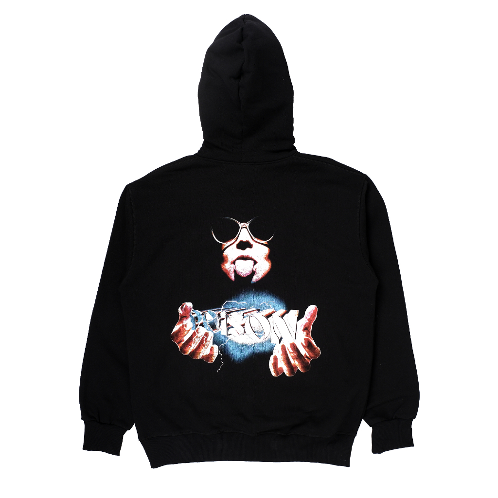 POISON FOREVER - Storm Hoodie Black - Heavyweight 330GSM