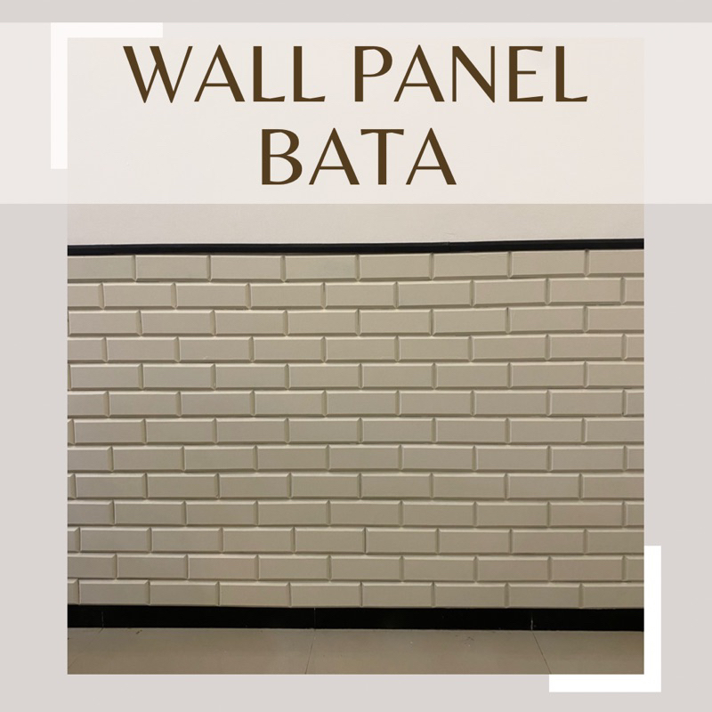 3D Wall panel Bata wall panel hmr bata / tiles Dekorasi dinding