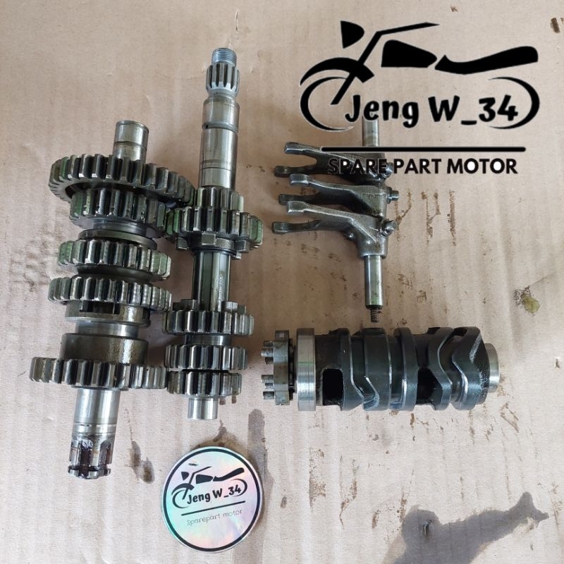 RASIO GEARBOX GIGI TRANSMISI NEW VIXION ORIGINAL