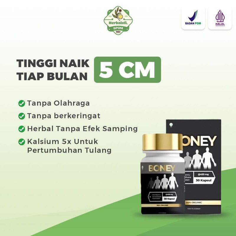 Boney Peninggi Alami | Boney Original 100% | Boney BPOM