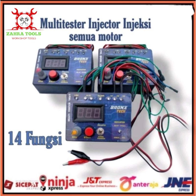 multitester injeksi 5 fungsi tester injeksi tester injektor alat cek kelistrikan motor injeksi