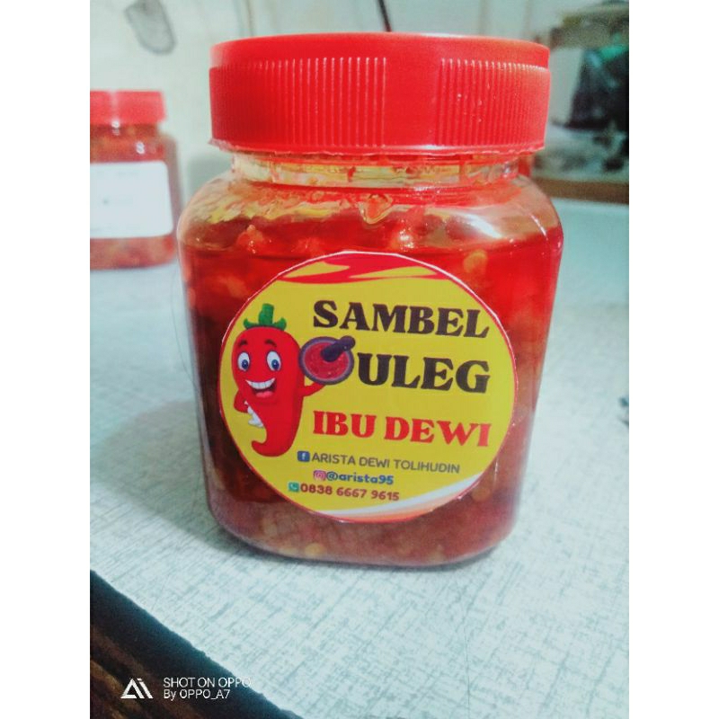 

SAMBEL ULEG IBU DEWI VARIAN PETE (TOPLES 200ml)