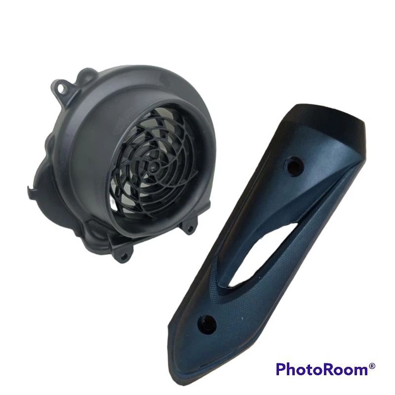 paket cover tutup knalpot+tutup kipas standart beat carbu,beat old,beat lama 2009-2012