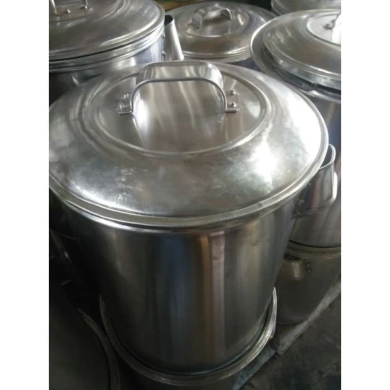 Dandang Panci soto, bubur ayam, bubur kacang ukuran 35cm alumunium