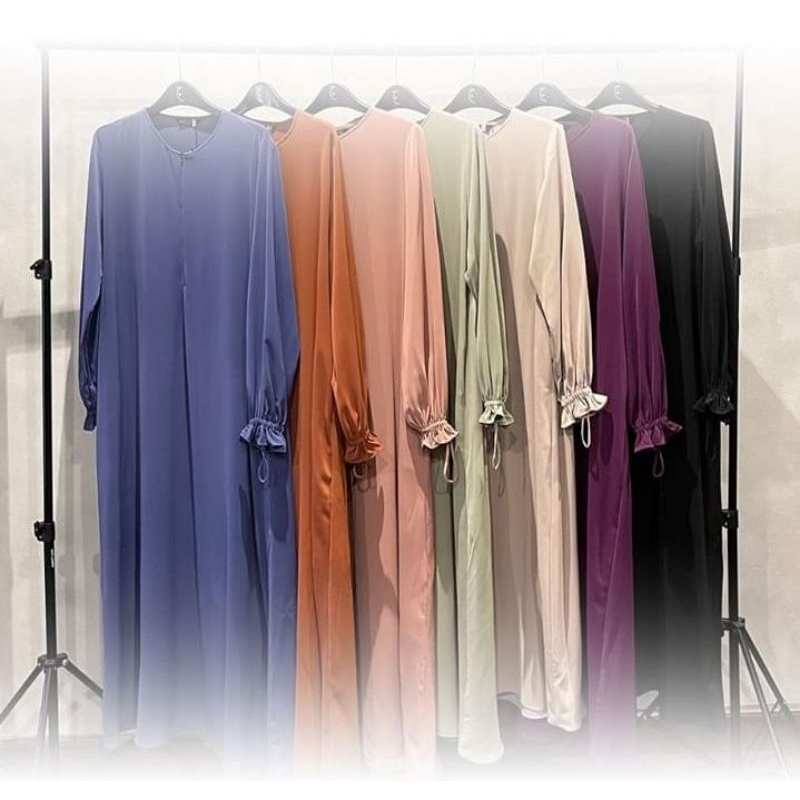 Preloved Aljenna Kasya Dress Teracotta Ilyana Silk