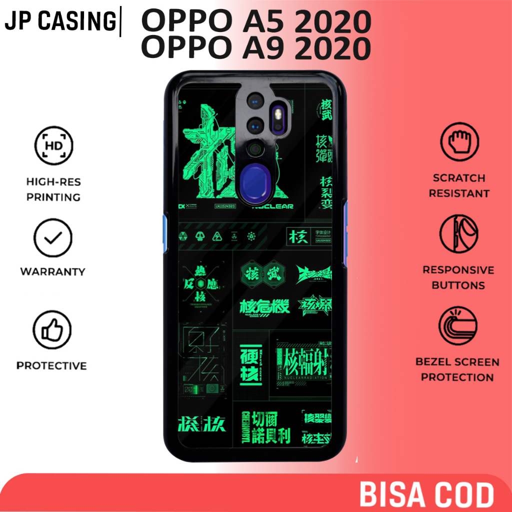 case oppo a5 2020 a9 2020 terbaru motif aesthetic art hitam keren cute casing cewek hp mewah bahan s