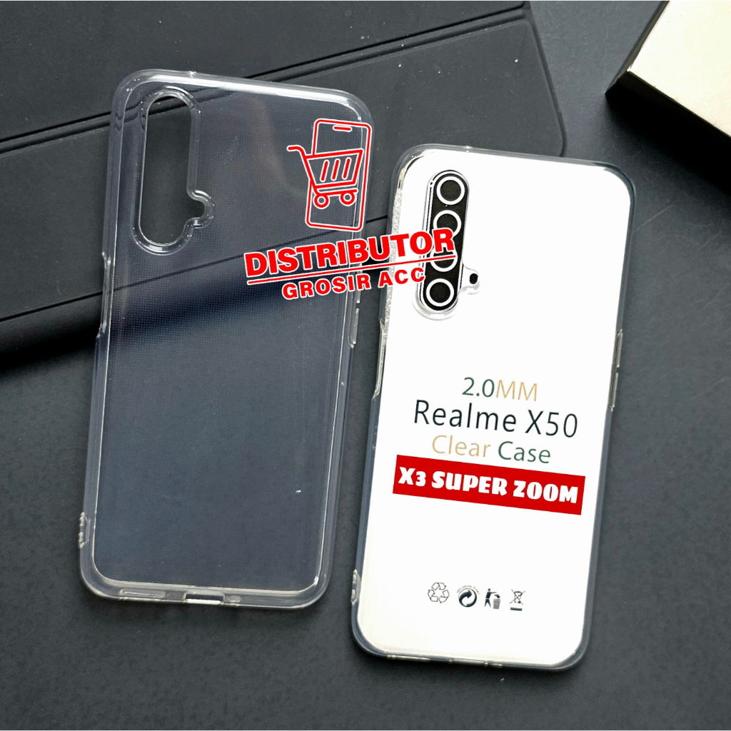 CLEAR CASE 2.0MM  PREMIUN CASE BENING REALME X3 SUPER ZOOM CH-1