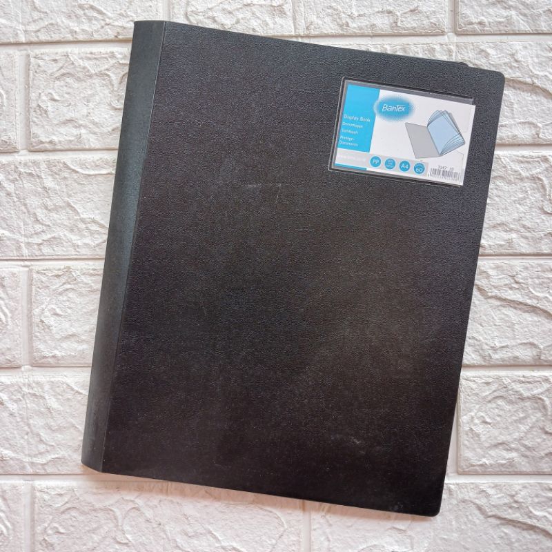

BANTEX Display Book 3147 Clear File Holder Ukuran A4 isi 60 Pockets