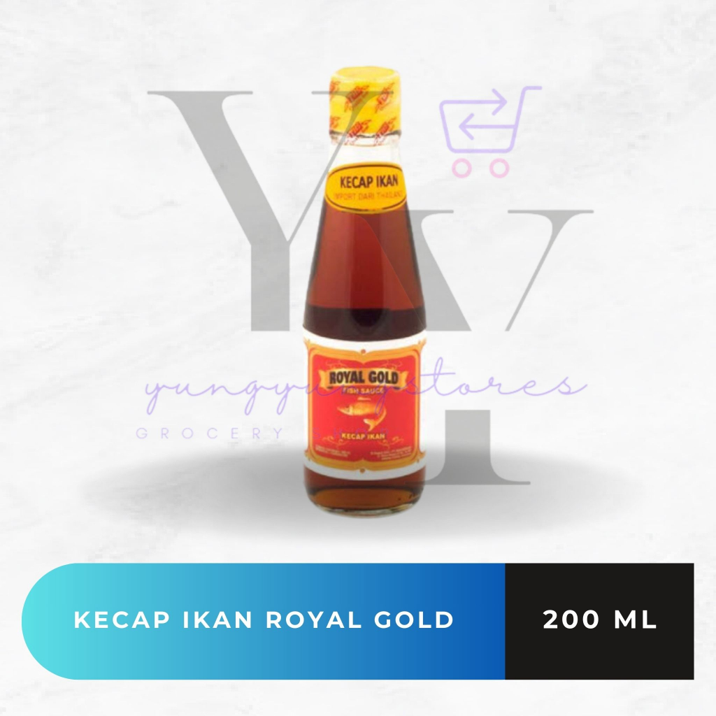 

[KECIL] Kecap Ikan Royal Gold Fish Sauce Botol 200 ml