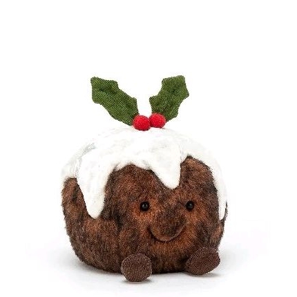 JellyCat Amuseable Christmas Pudding