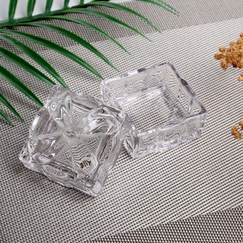 Candy pot kaca Tempat Permen kotak Capodimonte