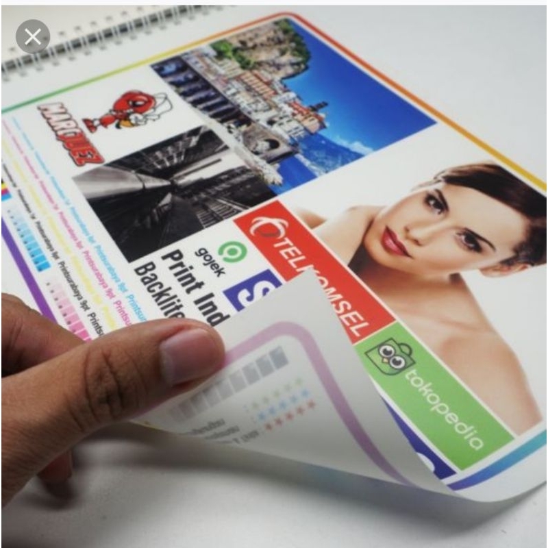 

cetak sticker stiker backlite duratran neon box