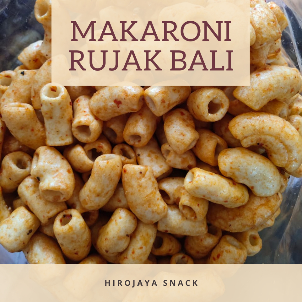 

Makaroni Rujak Bali 100gr 250gr / SNACK MURAH