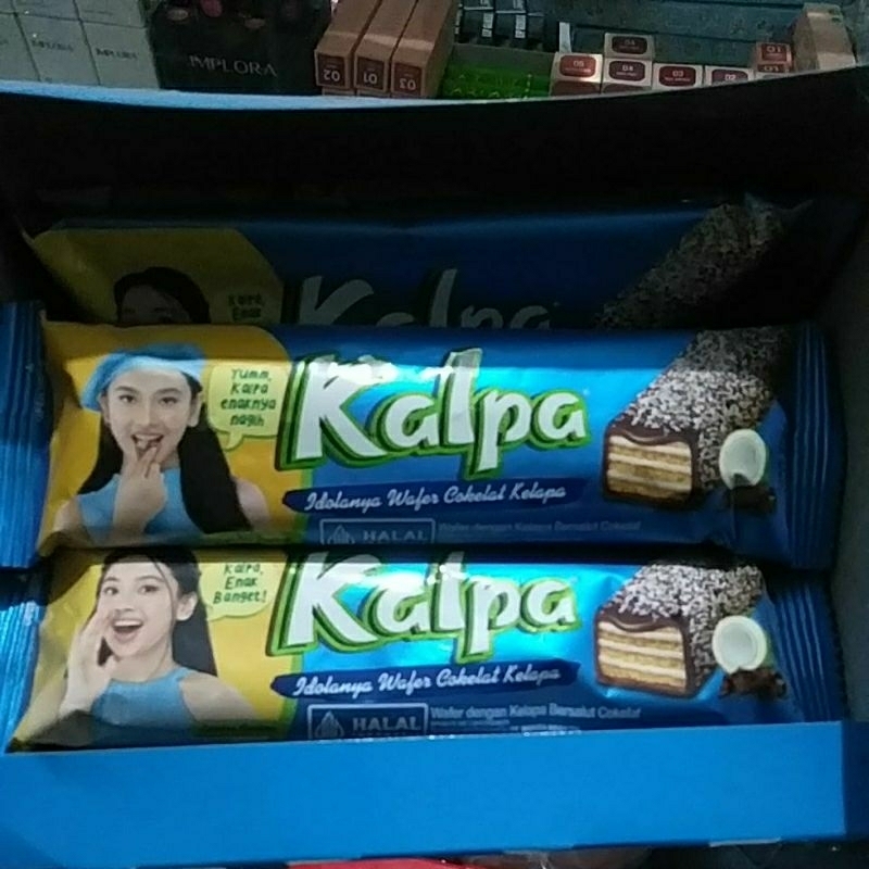 

Kalpa wafer cokelat kelapa