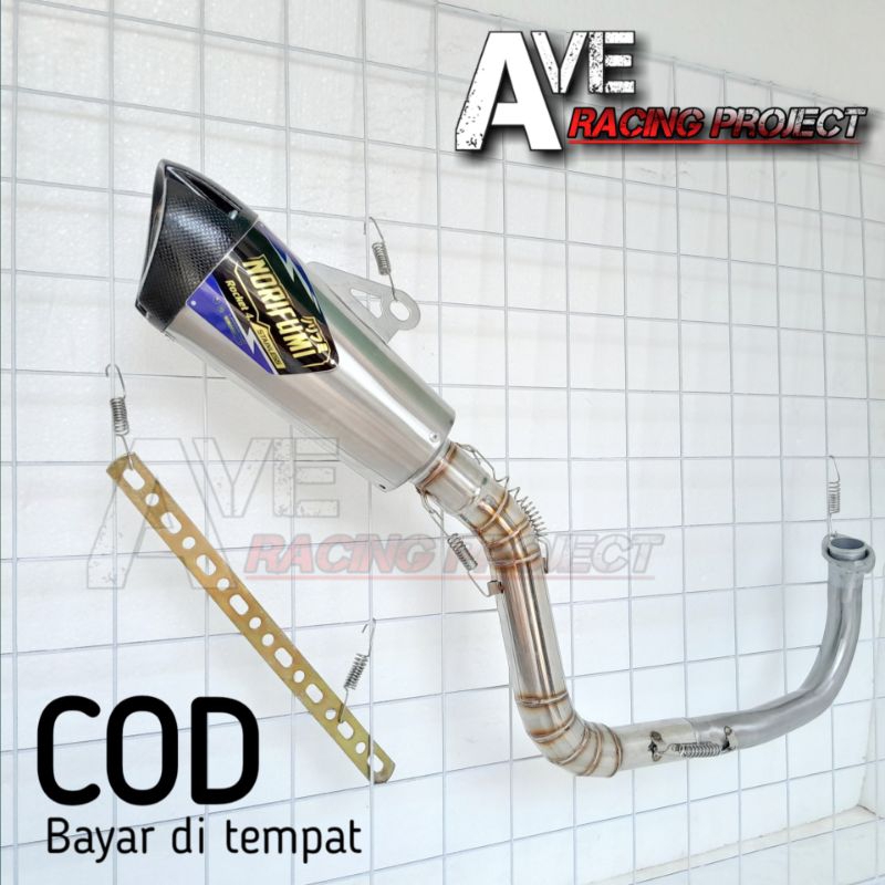 KNALPOT RACING NORIFUMI BEAT KARBU, BEAT DELUXE, BEAT ESP