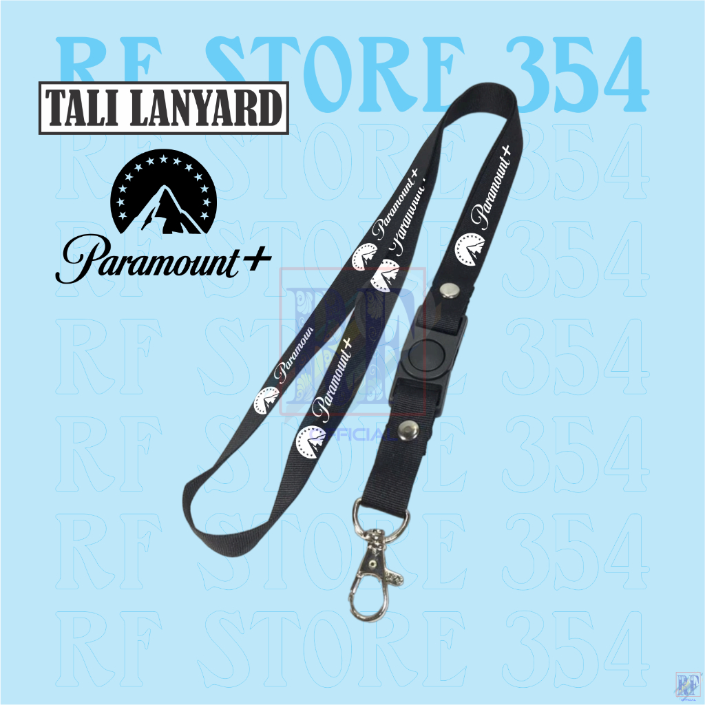 

TALI LANYARD PARAMOUNT+ LOGO PARAMOUNT - TALI ID CARD GANTUNGAN KUNCI GANTUNGAN FLASHDISK GANTUNGAN NAMETAG TALI LANYARD BEST SELLER COD