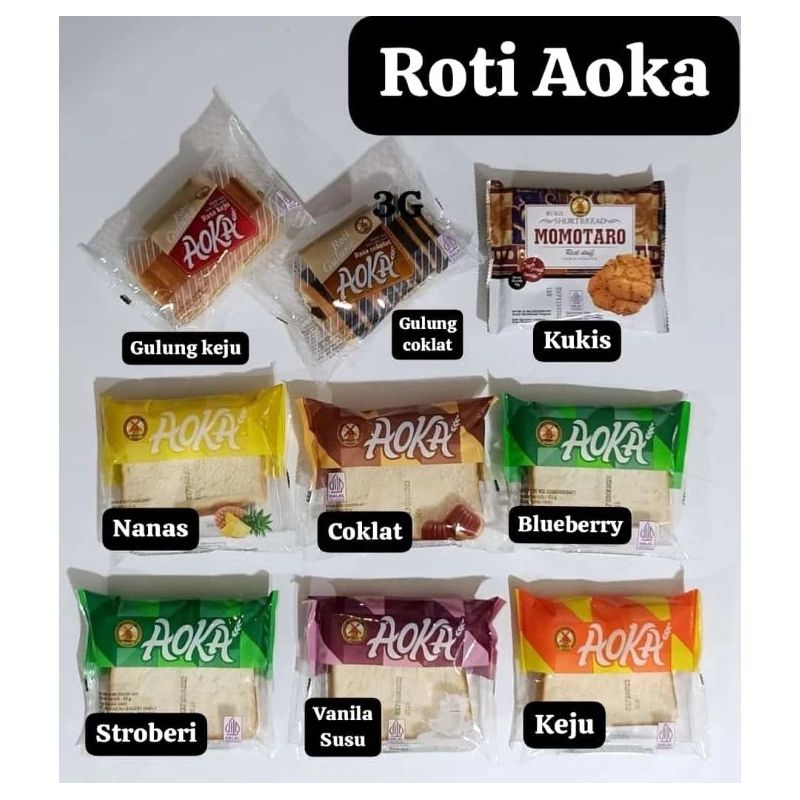 

aneka produk AOKA (10 pcs /dus isi 60)