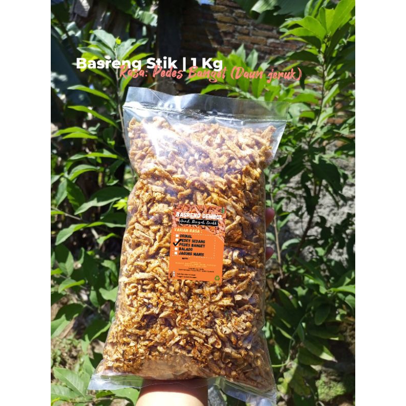 

BASRENG STIK (Bisa Request Koin di Catatan saat Checkout) | Kemasan 1Kg | Bisa Request Mix Varian Rasa