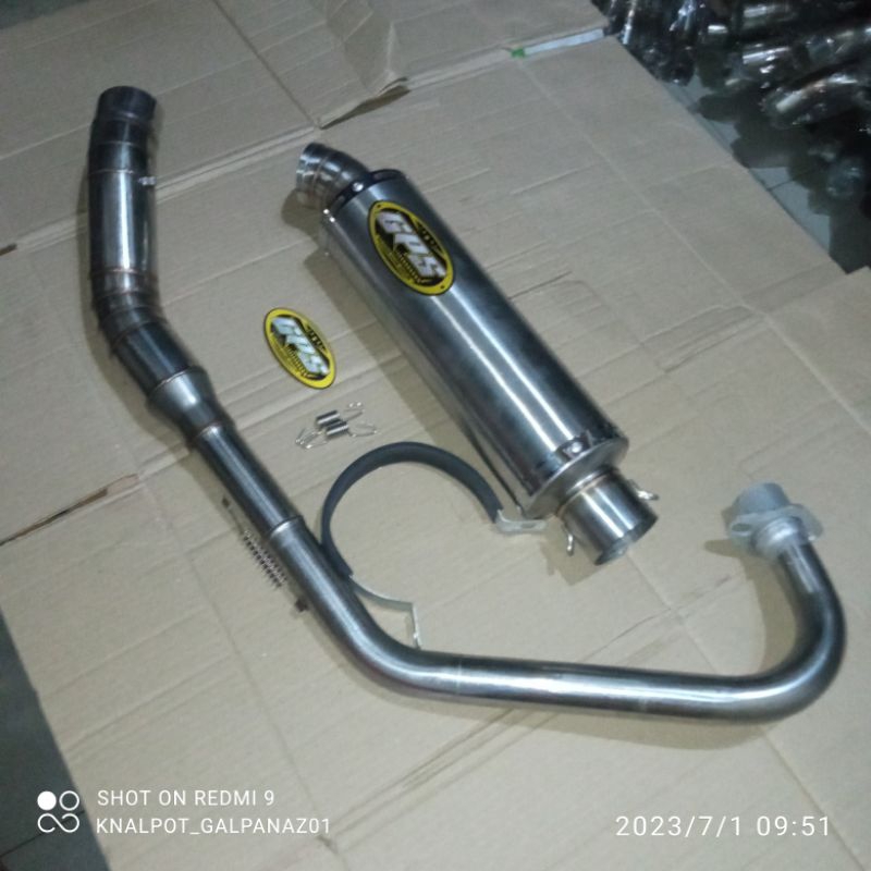 Knalpot racing GPS pnp Mp Gl Cb Tiger ngebas