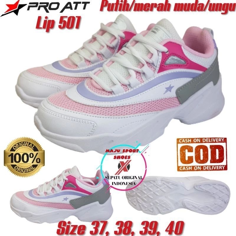 PRO ATT LIP 501 500 - sepatu sneaker olahraga / sepatu pro att wanita original / sepatu pro att nsx