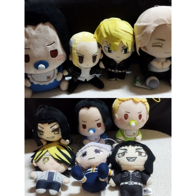 Boneka dan Gantungan Kunci Tokyo Revengers - Bayi Baji, Kazutora, Bayi Takemichi, Mitsuya, Bayi Chif