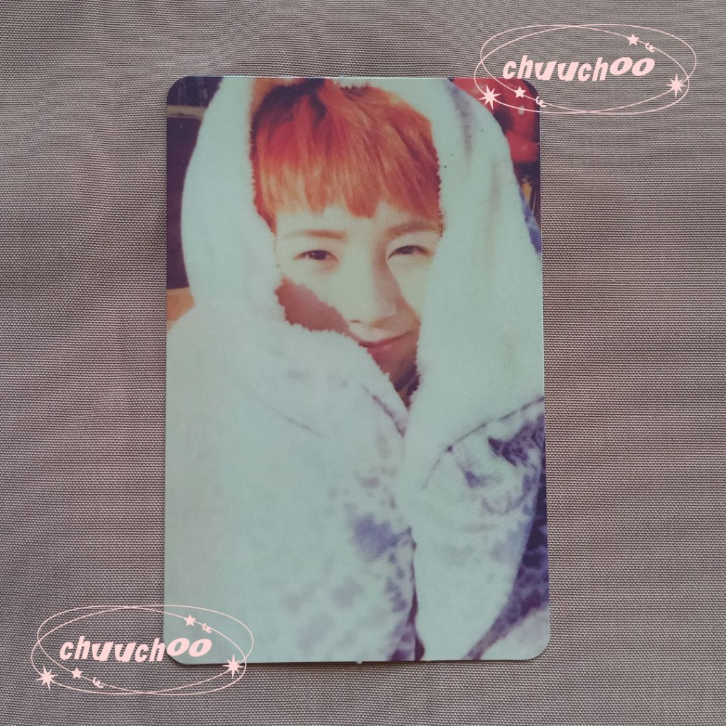 PC Photocard Official Renjun Selimut Renjun MFAL NCT Dream