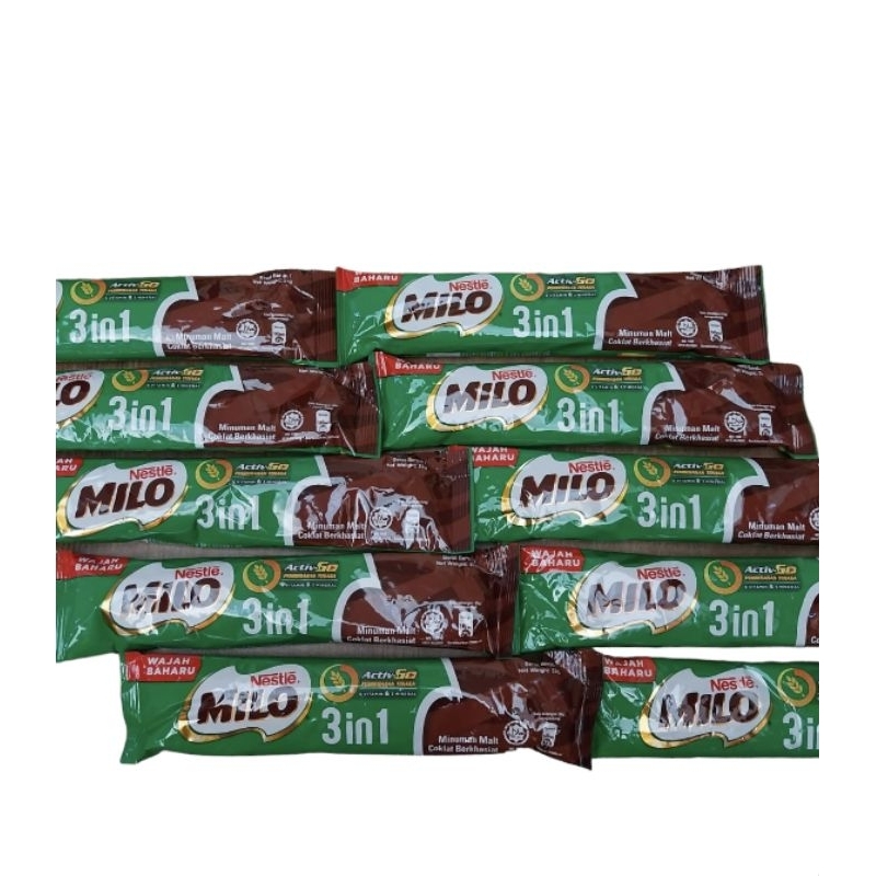 

SUSU MILO 3IN1 MALAYSIA SACHET