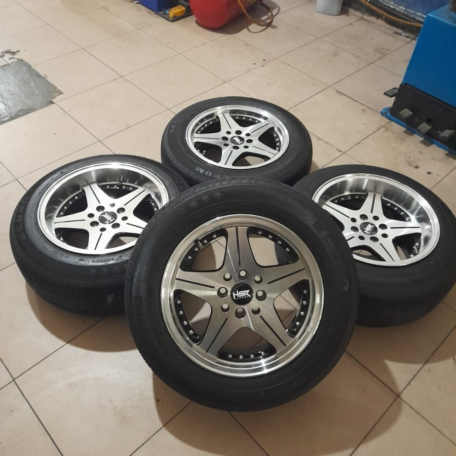 Velg Mobil Bekas Sepaket Plus Ban Ring15 Brio Jazz Xenia Vios Mobilio Freed