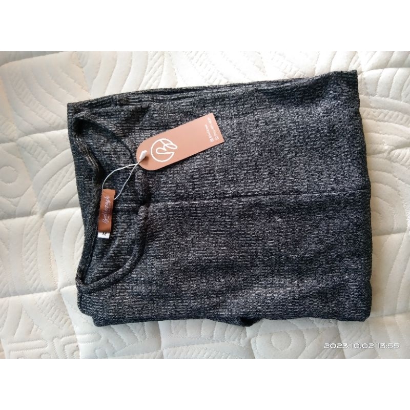 noir abaya bellezash  black misty c NEW