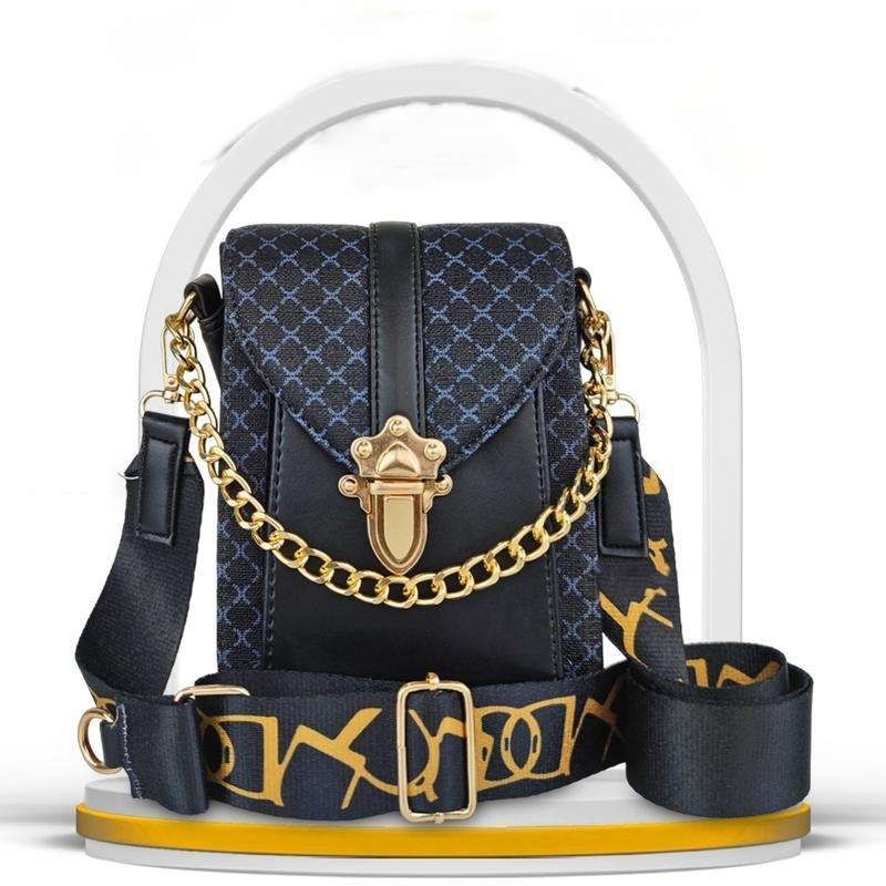 Tas slinbag hp motif tali lisban import [ Free Dompet ] - tas wanita