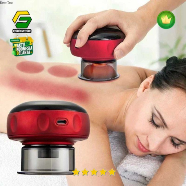 Dijual Cupping Massage Smart Vacuum Suction Cup Therapy Jars Original Berkualitas