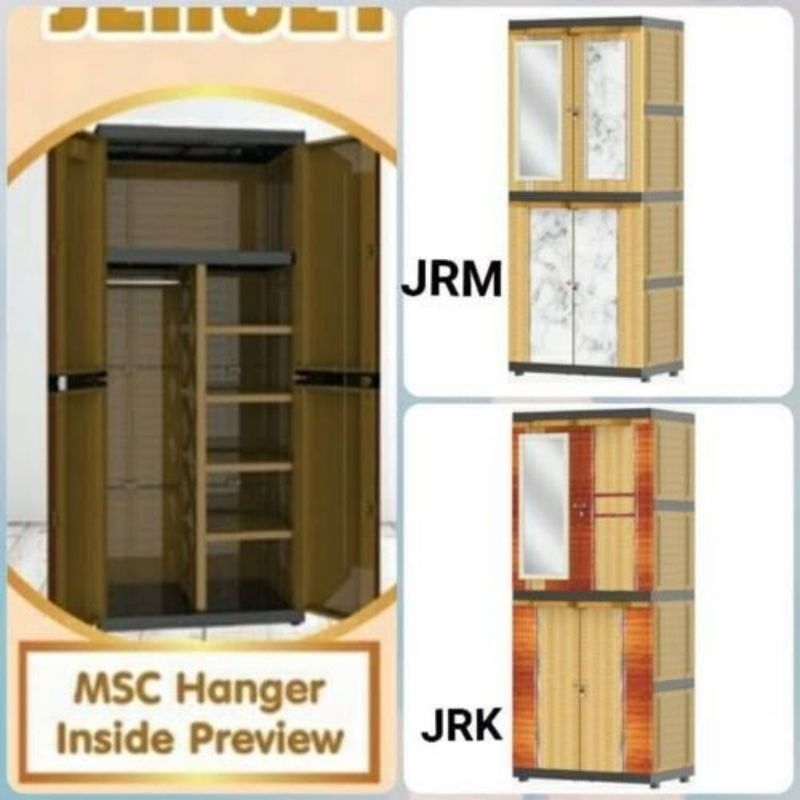 Lemari Naiba Gantung Kaca Jumbo 1924 JRK