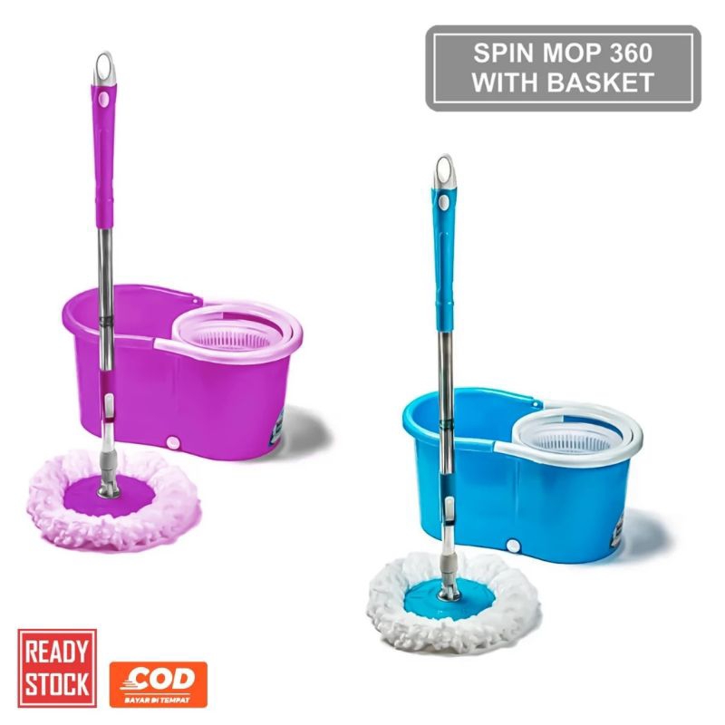 ( COD ) ✅ Pelan lantai mop / Spin Mop Praktis / pelan lantai praktis / pelan lantai spin / pelan lan