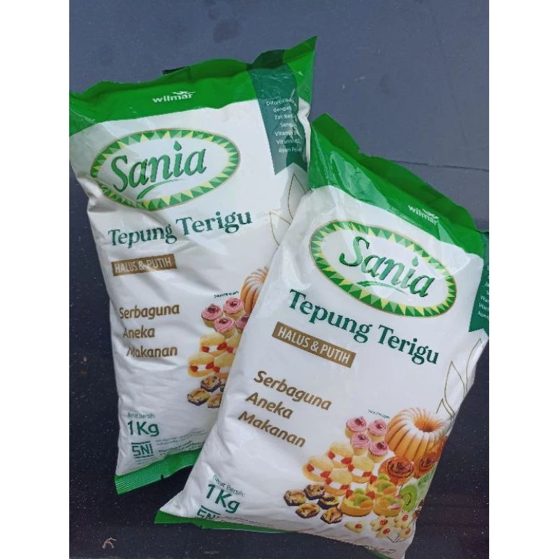 

Tepung Trigu Sania Serba Guna 1kg