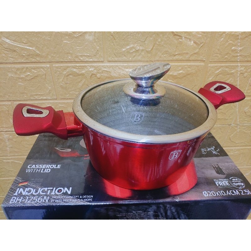 PANCI / berlinger haus panci bertutup casserole 20cm anti lengket