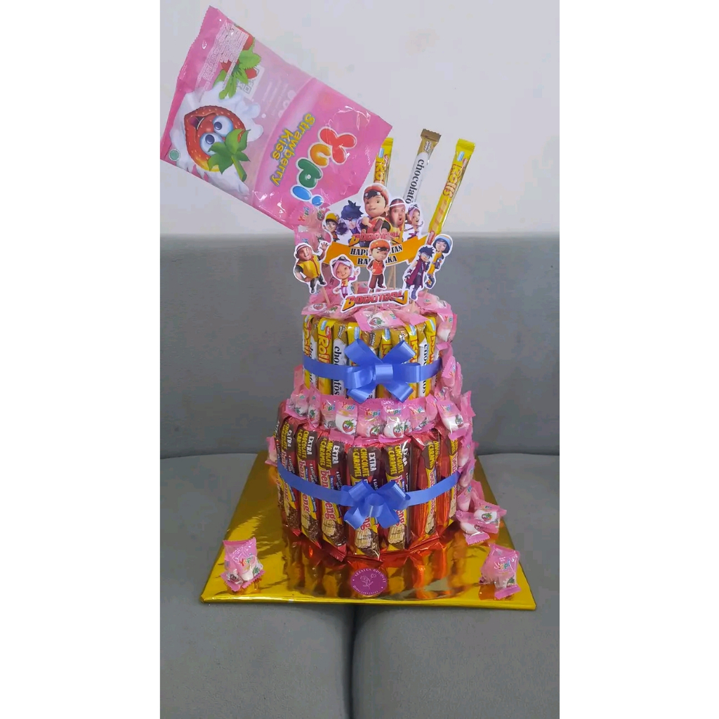 

Snack Tower/ Snack Cake ulang tahun