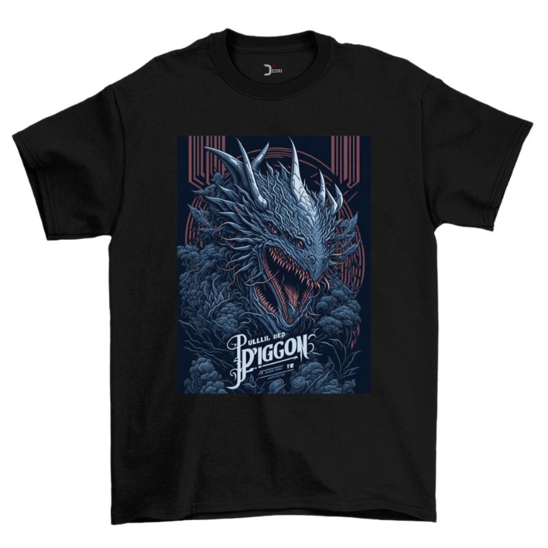 Deori Kaos - Kaos Distro Naga/Dragon Streetwear & Urban Style - Kaos Pria Dewasa