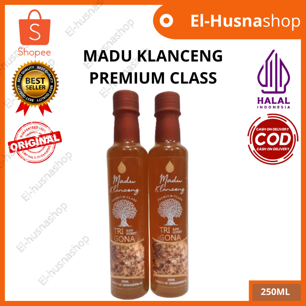 

Madu Klanceng Asli 250ml Premium Class Raw Honey Trigona Madu Murni