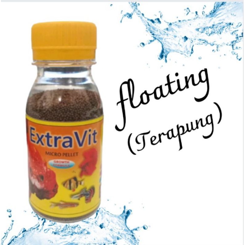 Makanan Ikan Extravit Pakan Ikan Micropellet 55gr