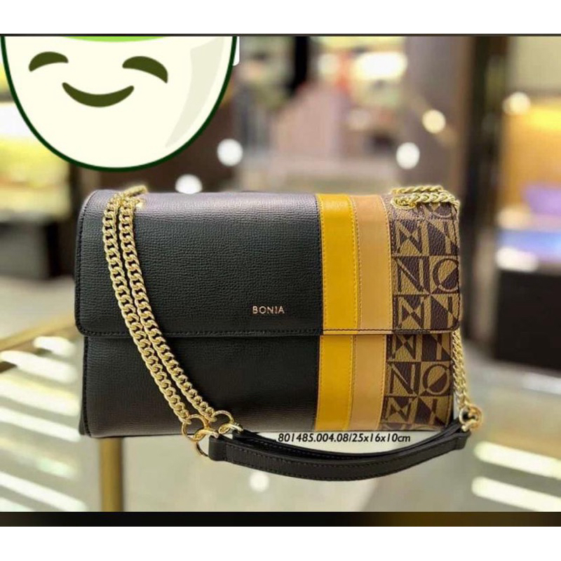 SLING BAG HITAM BONIA ORIGINAL